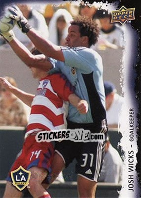 Sticker Josh Wicks - MLS 2009 - Upper Deck