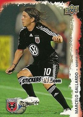 Sticker Marcelo Gallardo - MLS 2009 - Upper Deck