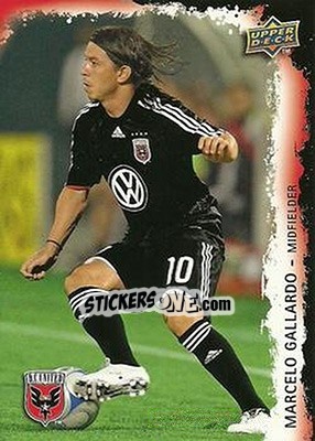 Sticker Marcelo Gallardo - MLS 2009 n. 133 - Upper Deck