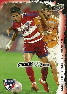 Sticker Marcelo Saragosa - MLS 2009 - Upper Deck