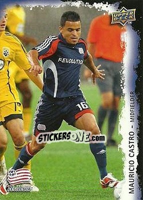 Cromo Mauricio Castro - MLS 2009 - Upper Deck