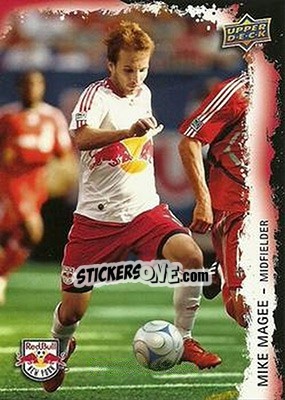 Sticker Mike Magee - MLS 2009 - Upper Deck