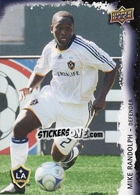Sticker Mike Randolph - MLS 2009 - Upper Deck