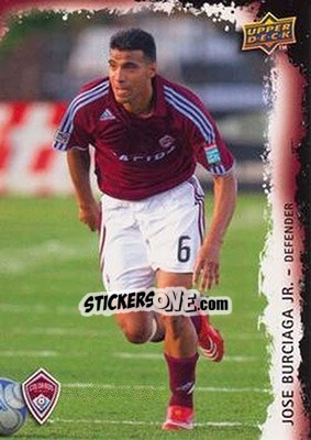 Sticker Jose Burciaga Jr. - MLS 2009 - Upper Deck