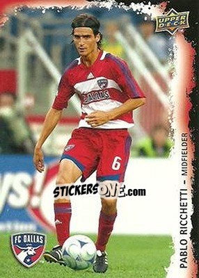 Sticker Pablo Ricchetti - MLS 2009 n. 153 - Upper Deck
