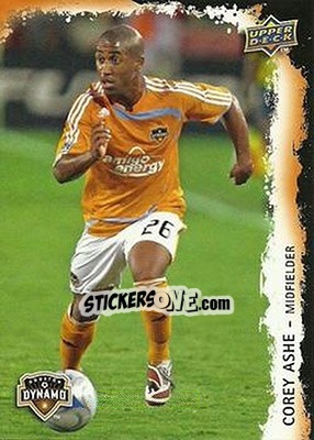 Sticker Corey Ashe - MLS 2009 - Upper Deck
