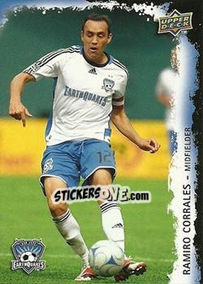 Sticker Ramiro Corrales - MLS 2009 n. 160 - Upper Deck