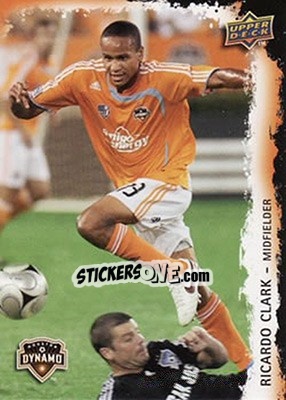 Sticker Ricardo Clark - MLS 2009 n. 161 - Upper Deck
