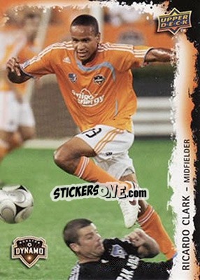 Cromo Ricardo Clark - MLS 2009 - Upper Deck