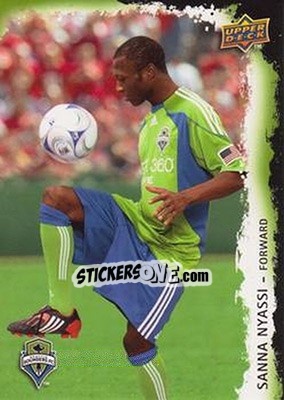 Sticker Sanna Nyassi - MLS 2009 n. 172 - Upper Deck