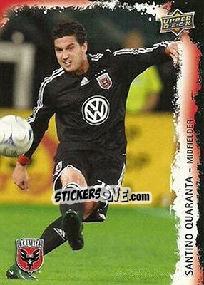Sticker Santino Quaranta - MLS 2009 n. 173 - Upper Deck