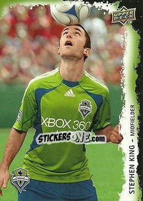 Sticker Stephen King - MLS 2009 - Upper Deck