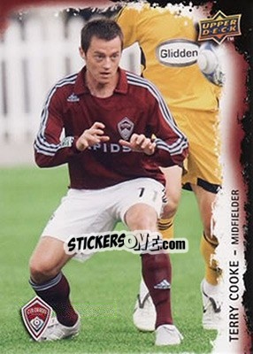 Sticker Terry Cooke - MLS 2009 - Upper Deck