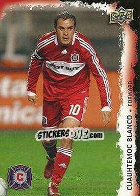 Sticker Cuauhtemoc Blanco - MLS 2009 - Upper Deck