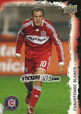Sticker Cuauhtemoc Blanco - MLS 2009 n. 188 - Upper Deck