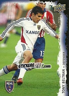 Sticker Tony Beltran - MLS 2009 - Upper Deck