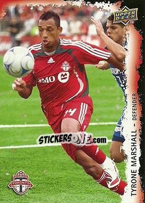 Sticker Tyrone Marshall - MLS 2009 - Upper Deck