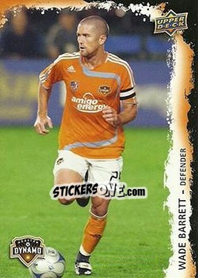 Sticker Wade Barrett - MLS 2009 - Upper Deck