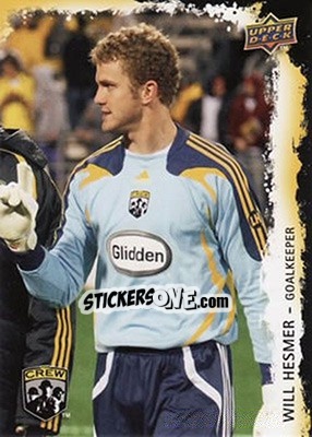Sticker Will Hesmer - MLS 2009 - Upper Deck