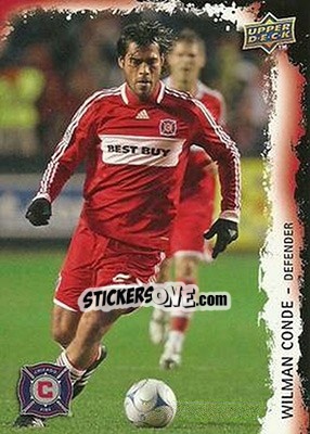 Sticker Wilman Conde - MLS 2009 n. 197 - Upper Deck