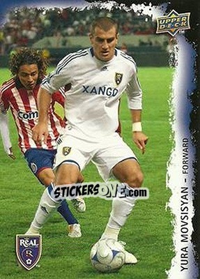 Sticker Yura Movsisyan - MLS 2009 n. 198 - Upper Deck