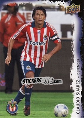 Sticker Claudio Suarez - MLS 2009 n. 199 - Upper Deck