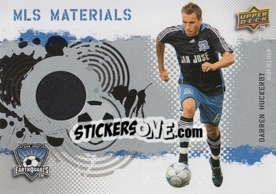 Sticker Darren Huckerby - MLS 2009 - Upper Deck