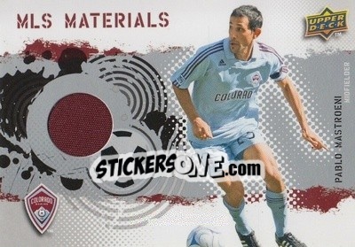 Sticker Pablo Mastroeni - MLS 2009 n. MT-PM - Upper Deck