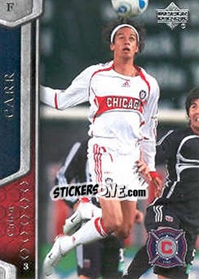 Sticker Calen Carr - MLS 2007 n. 3 - Upper Deck