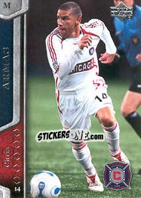 Sticker Chris Armas - MLS 2007 - Upper Deck
