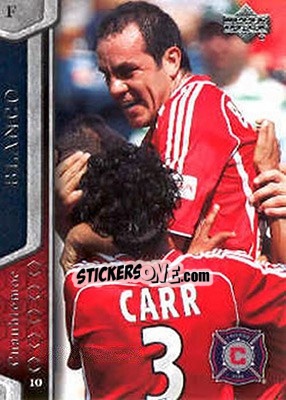 Sticker Cuauhtemoc Blanco - MLS 2007 n. 6 - Upper Deck
