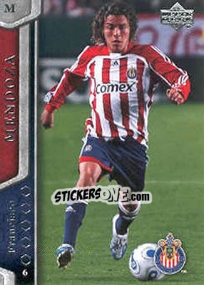 Sticker Francisco Mendoza - MLS 2007 - Upper Deck