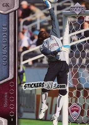 Sticker Bouna Coundoul - MLS 2007 - Upper Deck