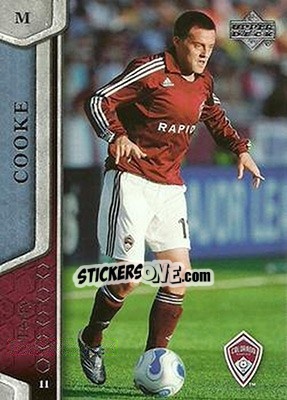 Sticker Terry Cooke - MLS 2007 n. 19 - Upper Deck