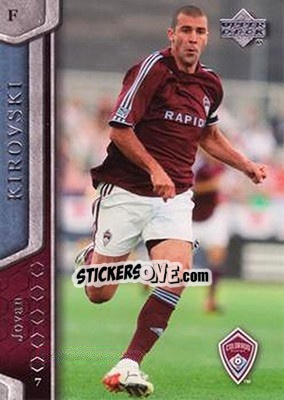Cromo Jovan Kirovski - MLS 2007 - Upper Deck