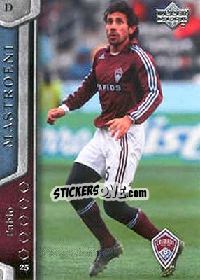 Sticker Pablo Mastroeni - MLS 2007 n. 22 - Upper Deck