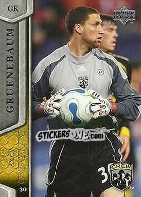 Sticker Andy Gruenebaum - MLS 2007 - Upper Deck