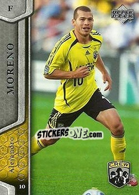 Sticker Alejandro Moreno - MLS 2007 n. 27 - Upper Deck