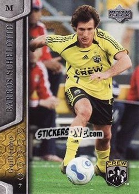 Sticker Guillermo Barros Schelotto - MLS 2007 - Upper Deck