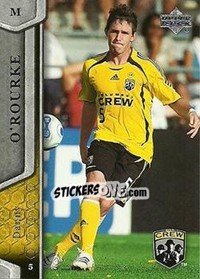 Sticker Danny O'Rourke - MLS 2007 n. 31 - Upper Deck