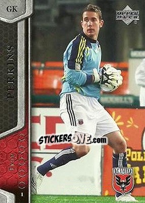 Sticker Troy Perkins - MLS 2007 - Upper Deck