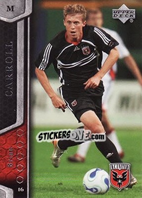 Sticker Brian Carroll - MLS 2007 n. 39 - Upper Deck