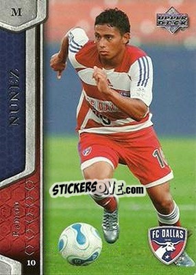 Sticker Ramon Nunez - MLS 2007 n. 42 - Upper Deck