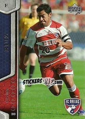 Sticker Carlos Ruiz - MLS 2007 - Upper Deck