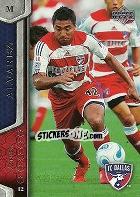 Cromo Arturo Alvarez - MLS 2007 - Upper Deck