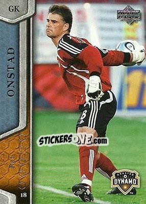 Sticker Pat Onstad - MLS 2007 - Upper Deck