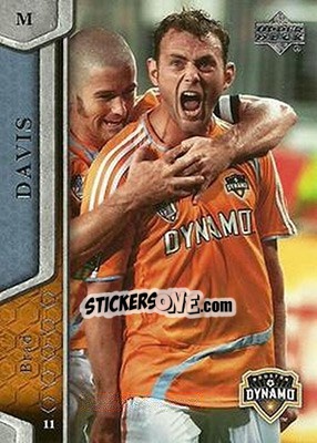 Sticker Brad Davis - MLS 2007 - Upper Deck