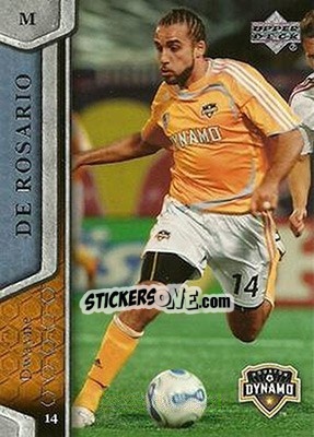 Sticker Dwayne De Rosario - MLS 2007 - Upper Deck
