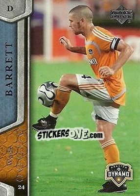 Sticker Wade Barrett - MLS 2007 - Upper Deck