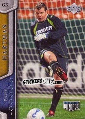 Sticker Kevin Hartman - MLS 2007 - Upper Deck
